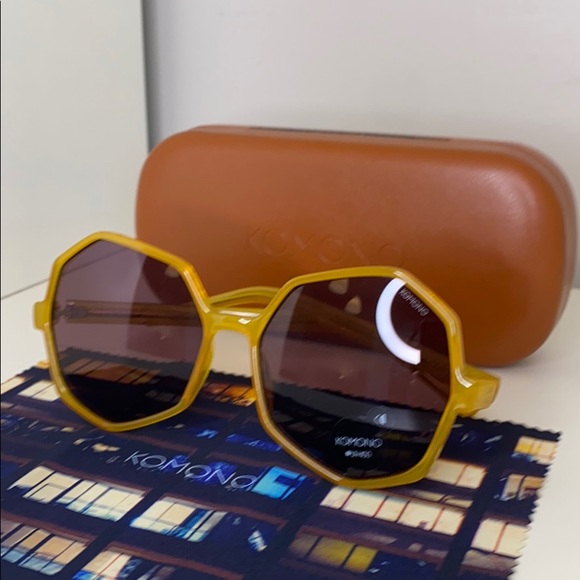 Komono Sunglasses Bonnie Milky Honey New main image 11